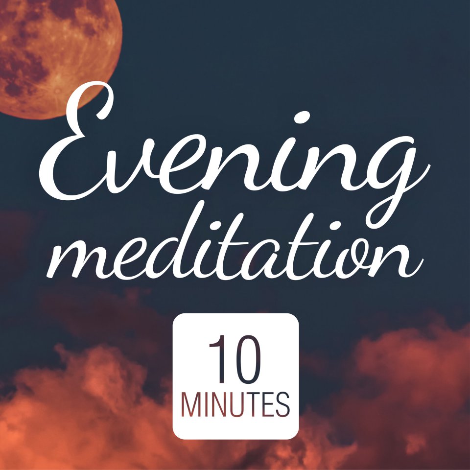 Omslagfoto van Evening Meditation: Mindfulness